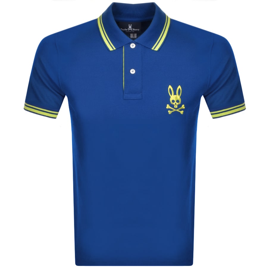 Alternative Image for ProductPsycho Bunny Milburn Classic Polo T Shirt Blue1